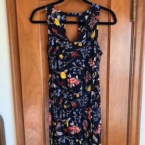 Bright Floral Sheath Dress